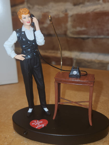 Vintage Hallmark Magic Ornament "Hello Ricky?" I Love Lucy Lucille Ball 2006 ho7