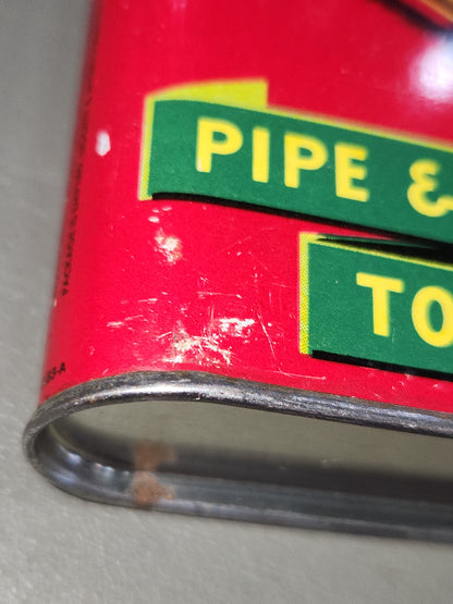 Vintage Tobacco Tins Velvet Pipe & Cigarette Liggett & Myers Set of 2 As Is tin711
