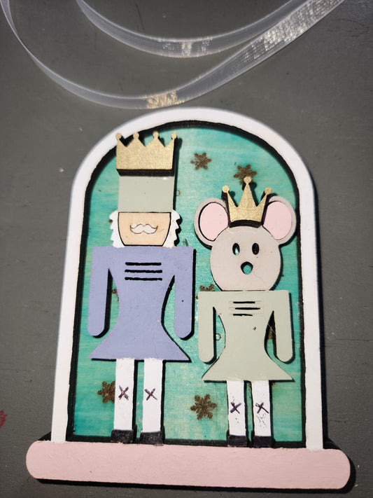 Tier Tray Decorations Nutcracker Christmas ttn9