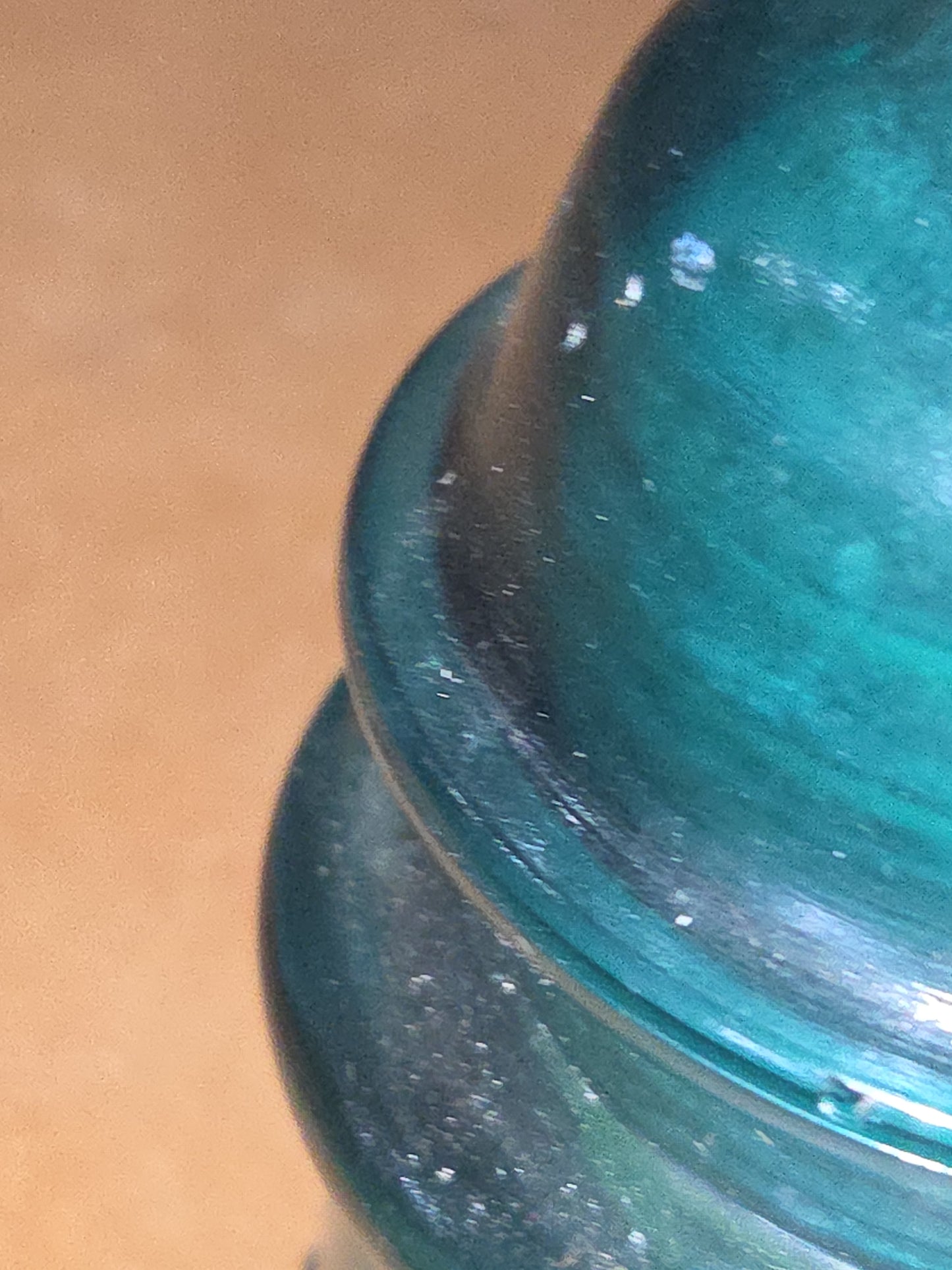 Vintage Insulator Hemingray #16 Teal Glass AS IS h616t