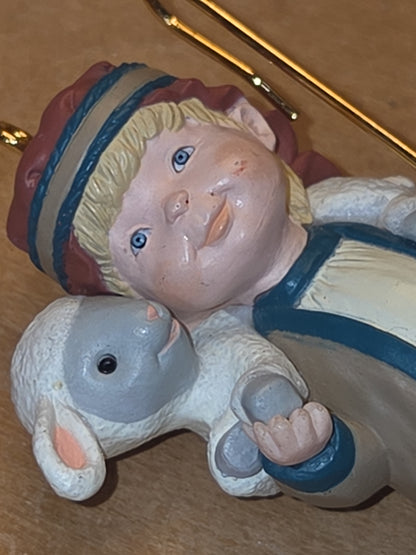 Vintage Hallmark Keepsake Ornament Helpful Shepherd Ornament 1994