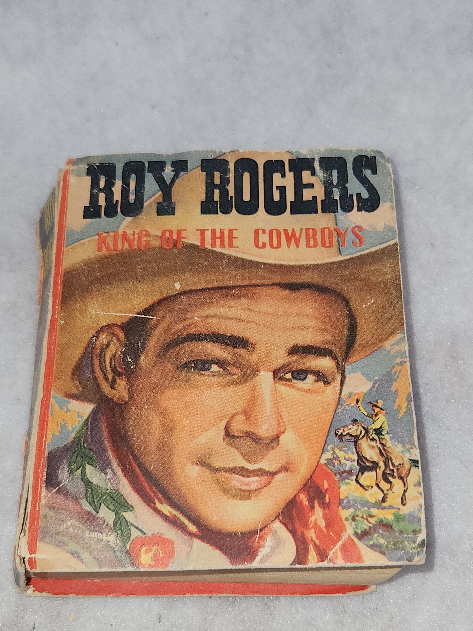 Vintage Big Little Book Better Little Book Roy Roger's King of the Cowboys