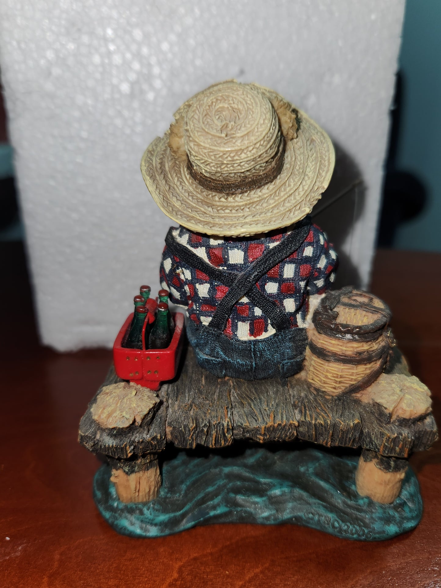 Boyds Bear Coca-Cola Jimmie .... favorite Pastimes figurine Exclusive to Cracker Barrel Cc231b