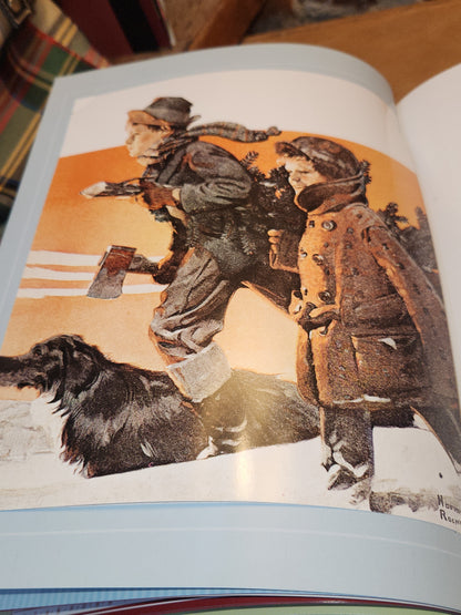 Norman Rockwell's Christmas Book Revised and Updated Edition 8 Frameable Prints bk010