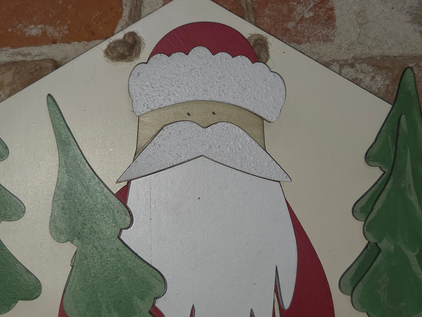 Santa Insert for Envelope Door Sign *sign sold seperately* EI11