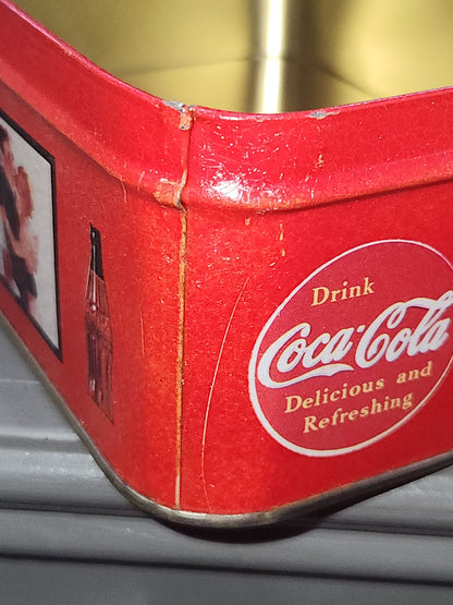 Vintage Coca-Cola Tin It's Pause Tim Mother Seamstress 1993 Coke cct51
