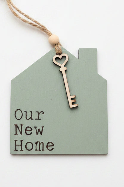 Custom Order Ornament Wooden New House