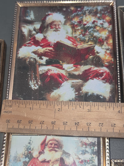 Vintage Photo Frames and Hinged Frame 7 Pieces fa9