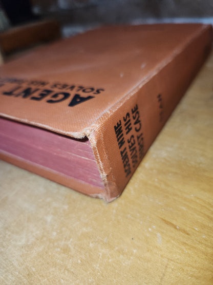 Vintage Hardback Agent Nine Solves His First Case Graham M. Dean 1935 Goldsmith Publishing Company No Dust Cover