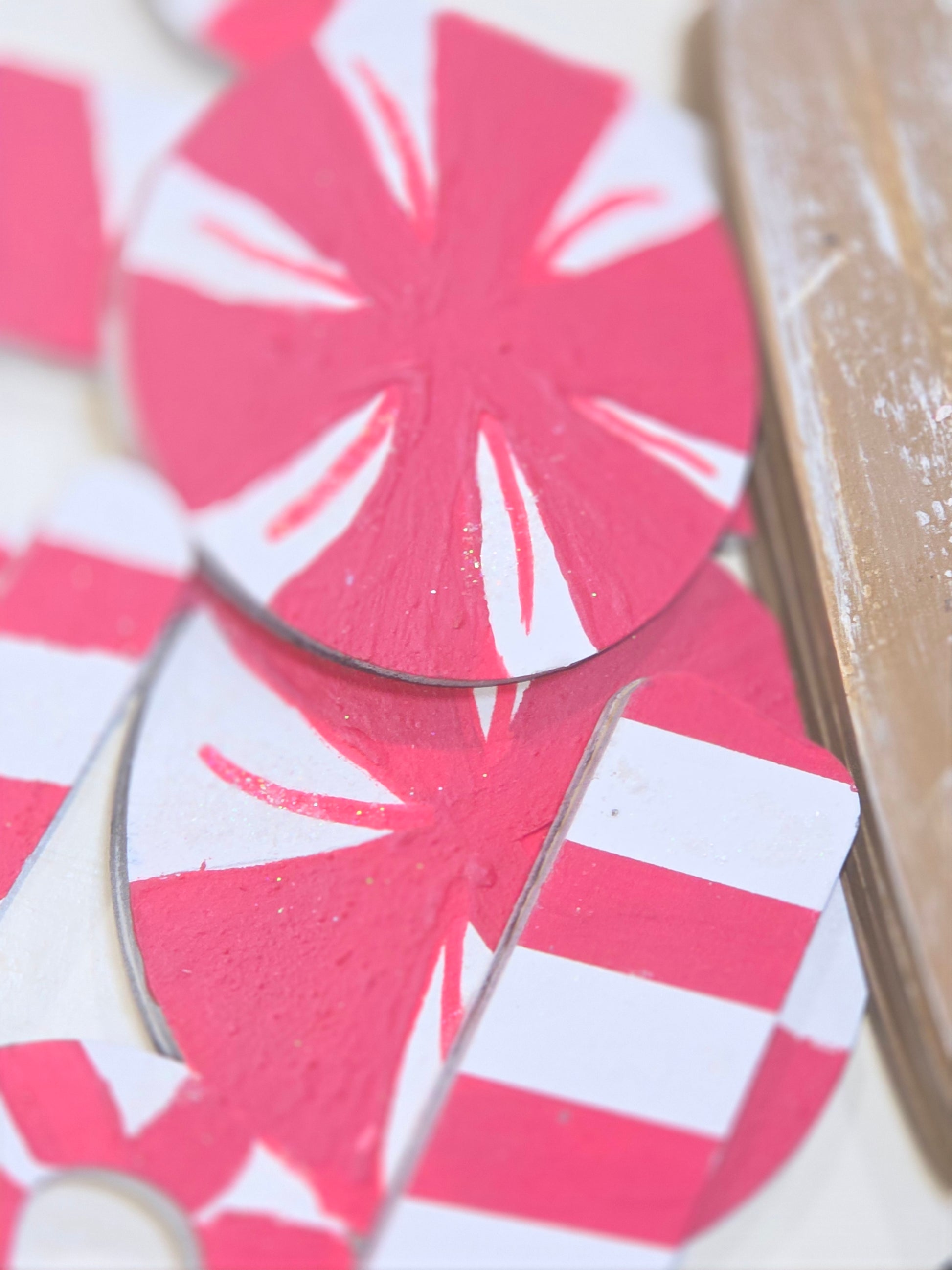 Peppermint Candy Candy Cane Insert for Interchangeable Pot Spilling Door Sign *Sign Sold Seperately* pi8