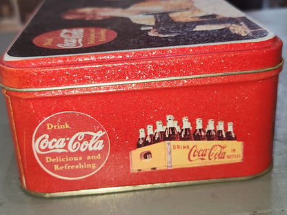 Vintage Coca-Cola Tin It's Pause Tim Mother Seamstress 1993 Coke cct51