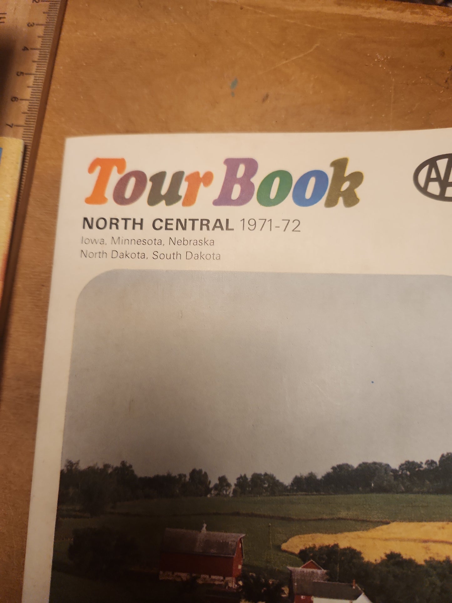 Vintage 1971-1972 AAA Set of 3 Tour Books North Central, Southwestern and South Central AS IS tb1