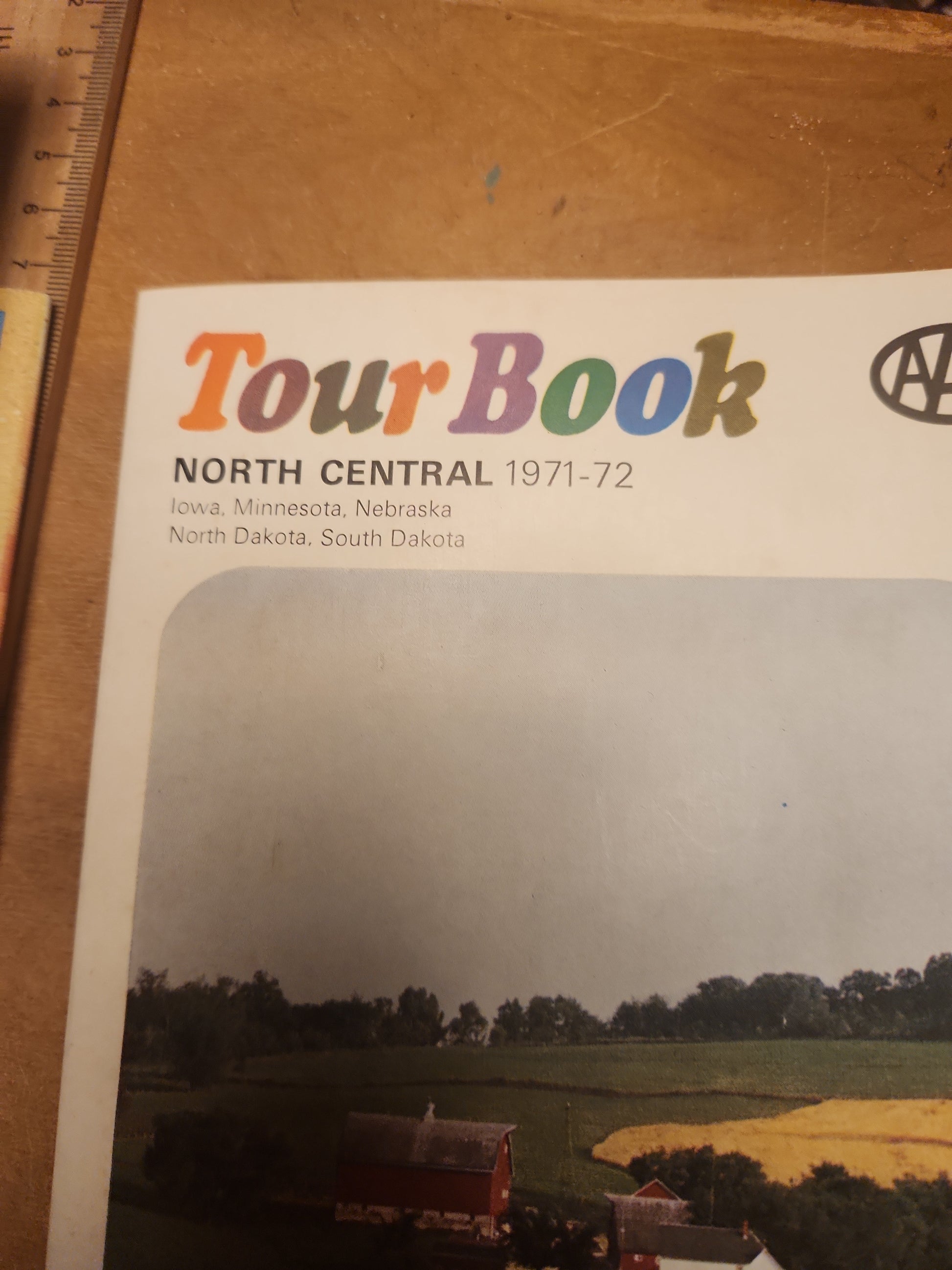 Vintage 1971-1972 AAA Set of 3 Tour Books North Central, Southwestern and South Central AS IS tb1