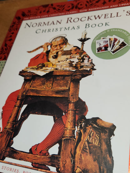 Norman Rockwell's Christmas Book Revised and Updated Edition 8 Frameable Prints bk010
