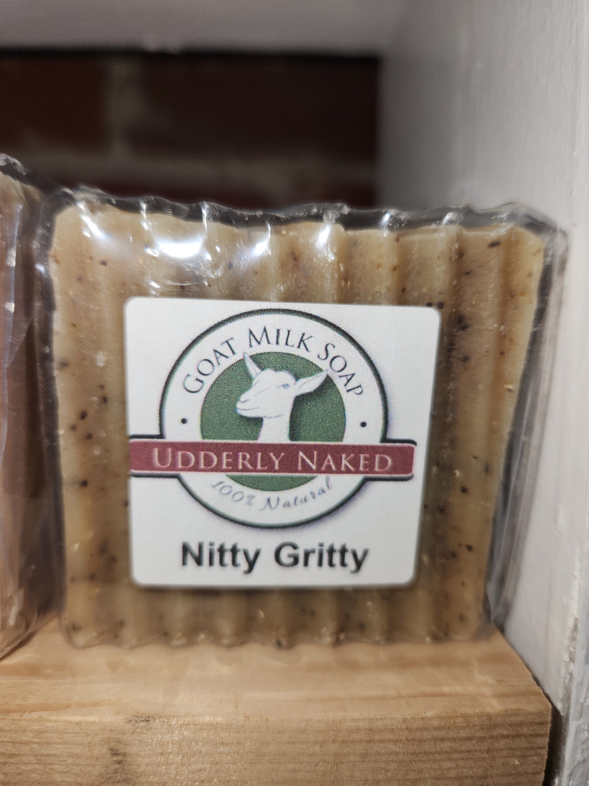 Udderly Naked goat milk soap scented Nitty Gritty UN3