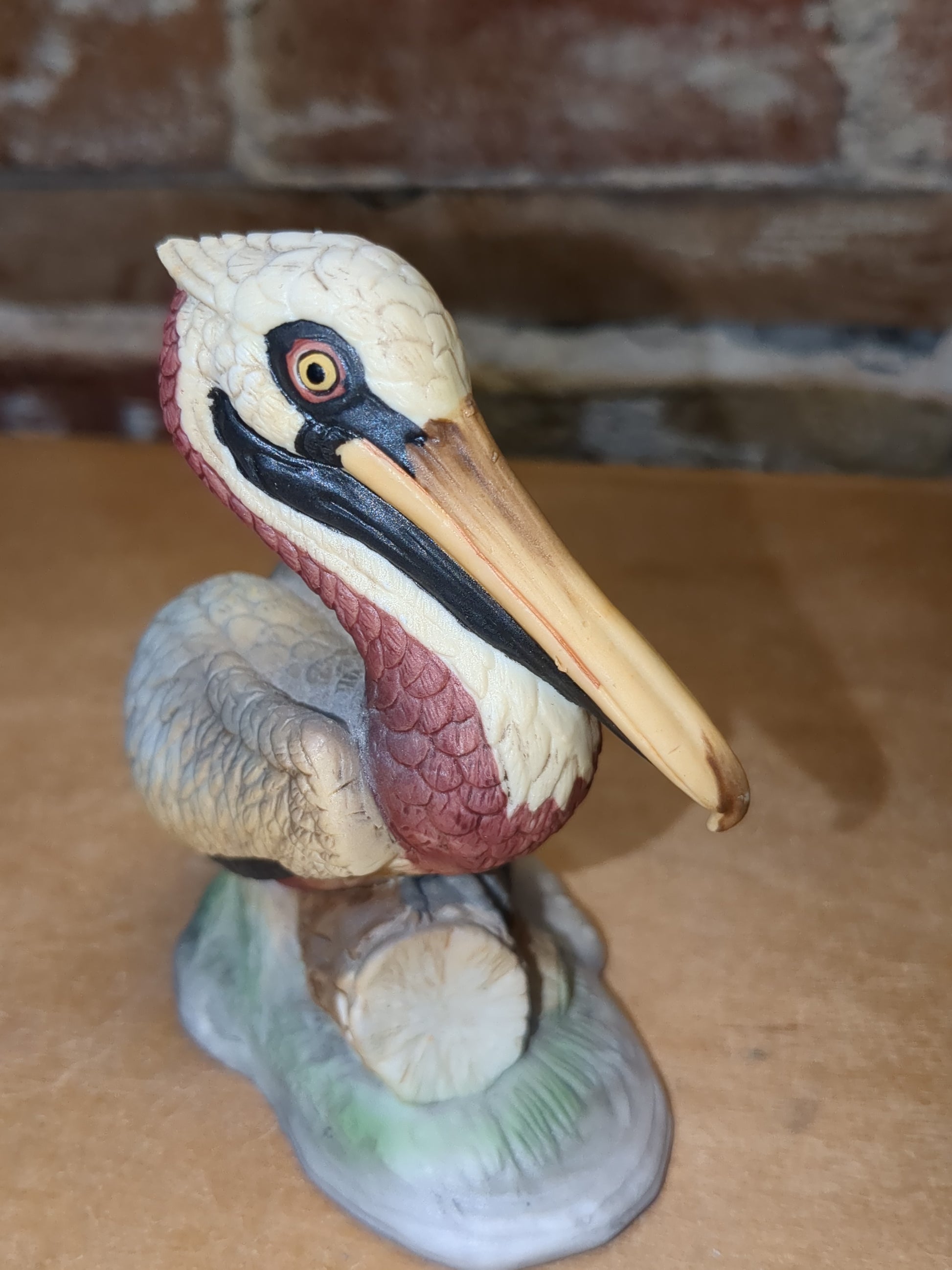 Vintage Lefton China Pelican Figurine Hand Painted 07222 bf7