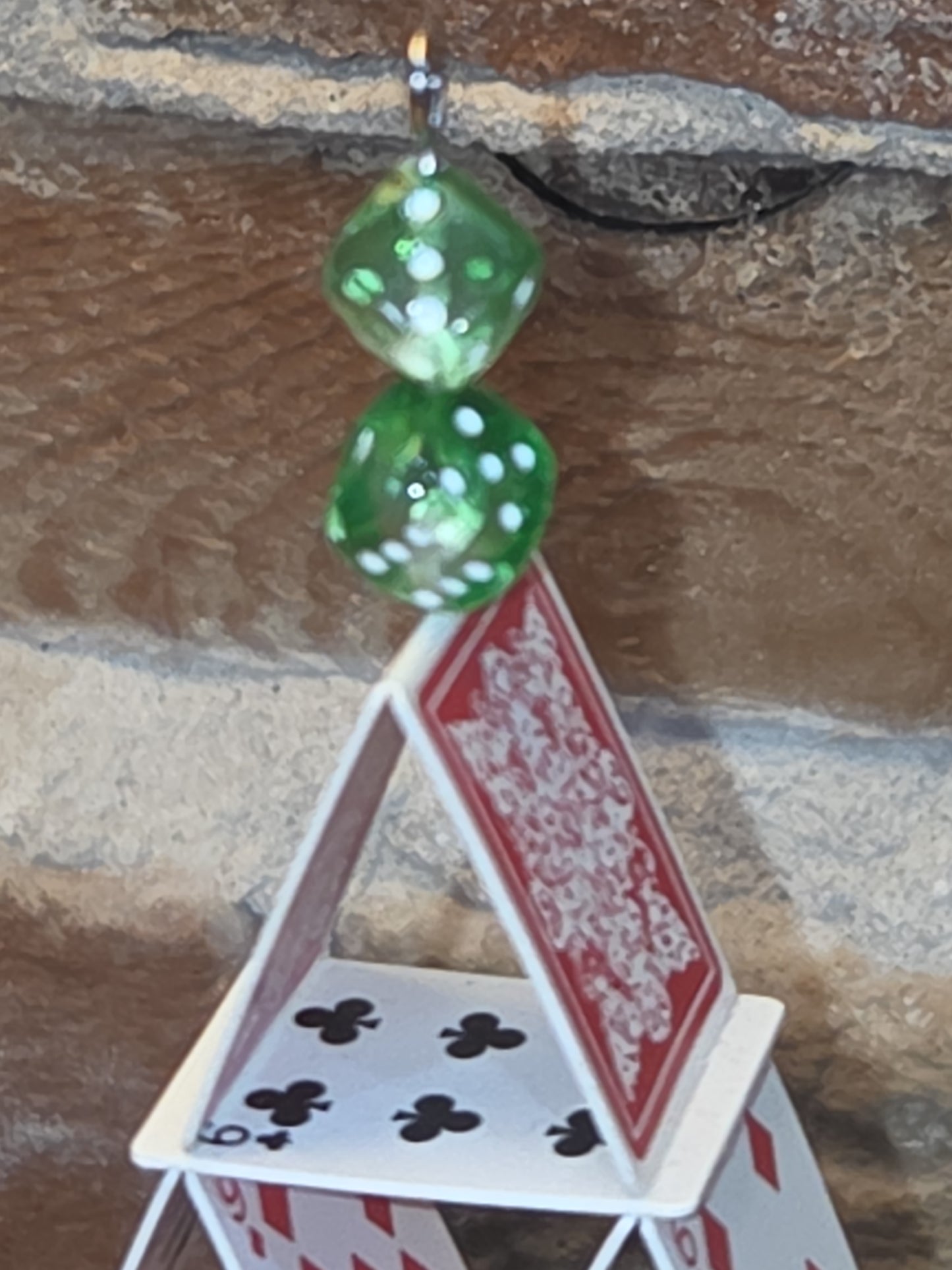Vintage Keepsake Hallmark Ornament "All In" for Fun! 2006 Playing Cards Poker Chips NO BOX