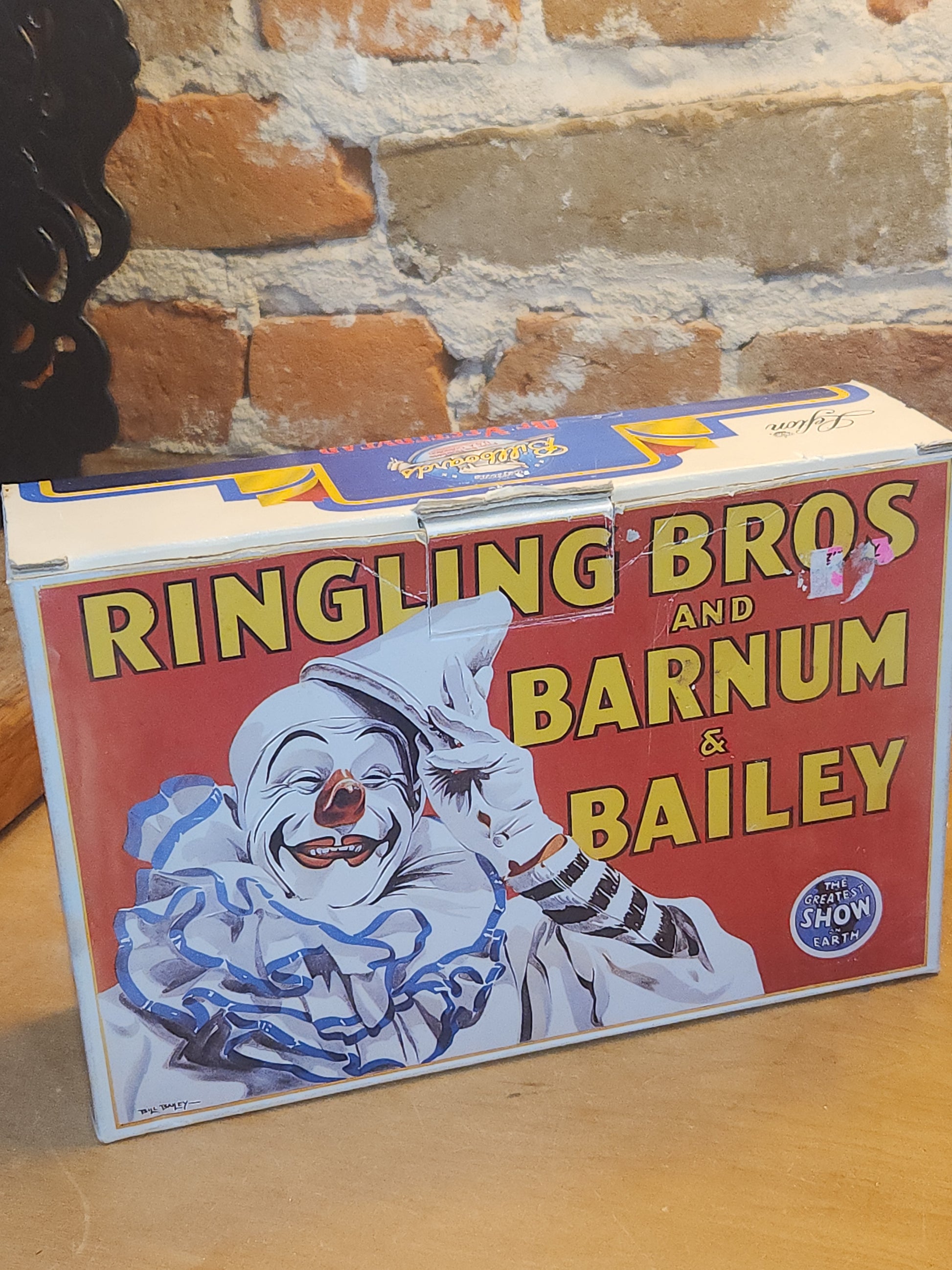 Vintage Lefton Roadside USA Billboards Ringling Brothers Barnum & Bailey #10513 Horse Trainer 1996 bb9
