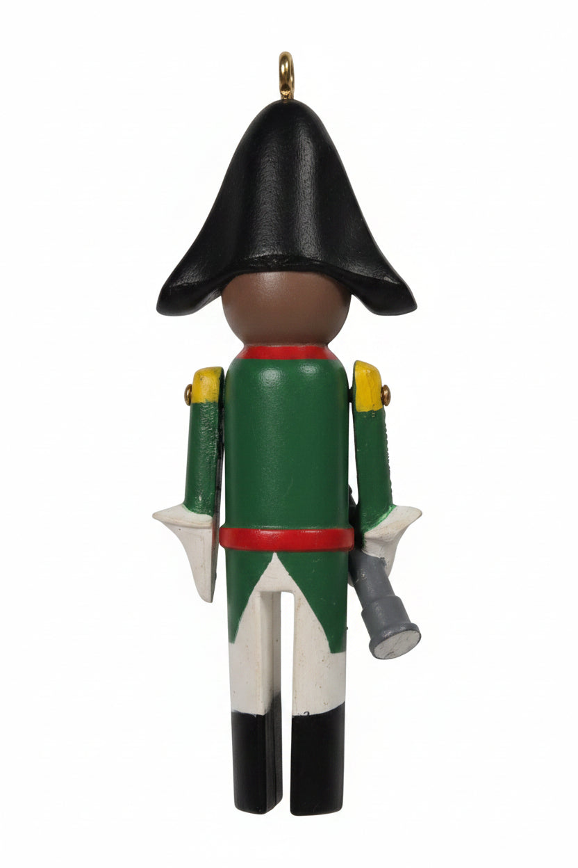 Vintage Hallmark Keepsake Ornament Miniature Clothespin Captain ornament 5th in Series 1986 hos5