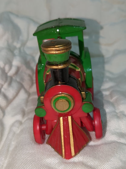vintage Hallmark 1980 train Santa's Express Here Comes Santa #2 Santa's Travel Ornament NO BOX