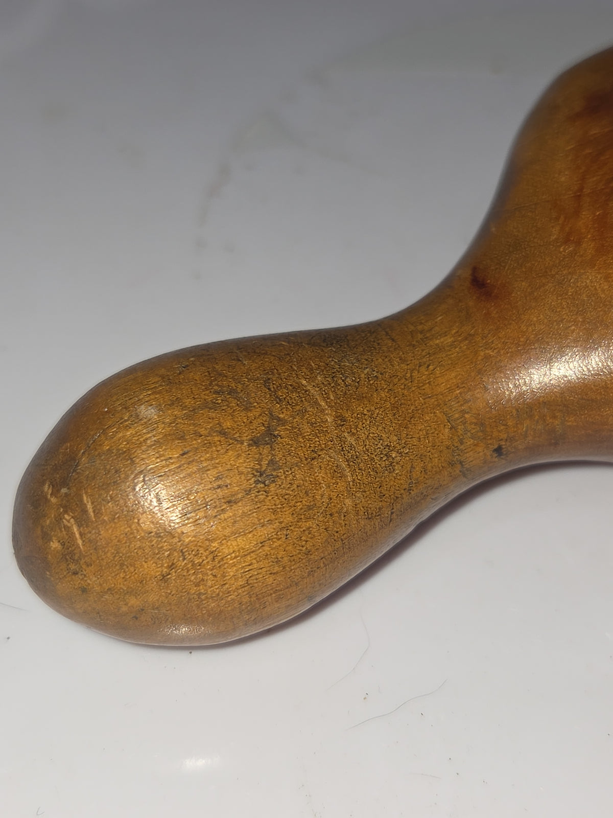 Antique Wooden Foot-Form Pat Nov 1907 Sock Darner Hand Stiching Knitting Vintage vss7
