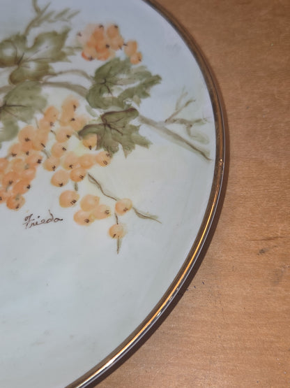 Porcelain Hand-Painted 7" Plate G7