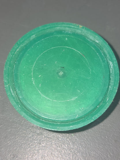 Vintage Flower Frog Plastic Green Metal Sharp Pins ff54