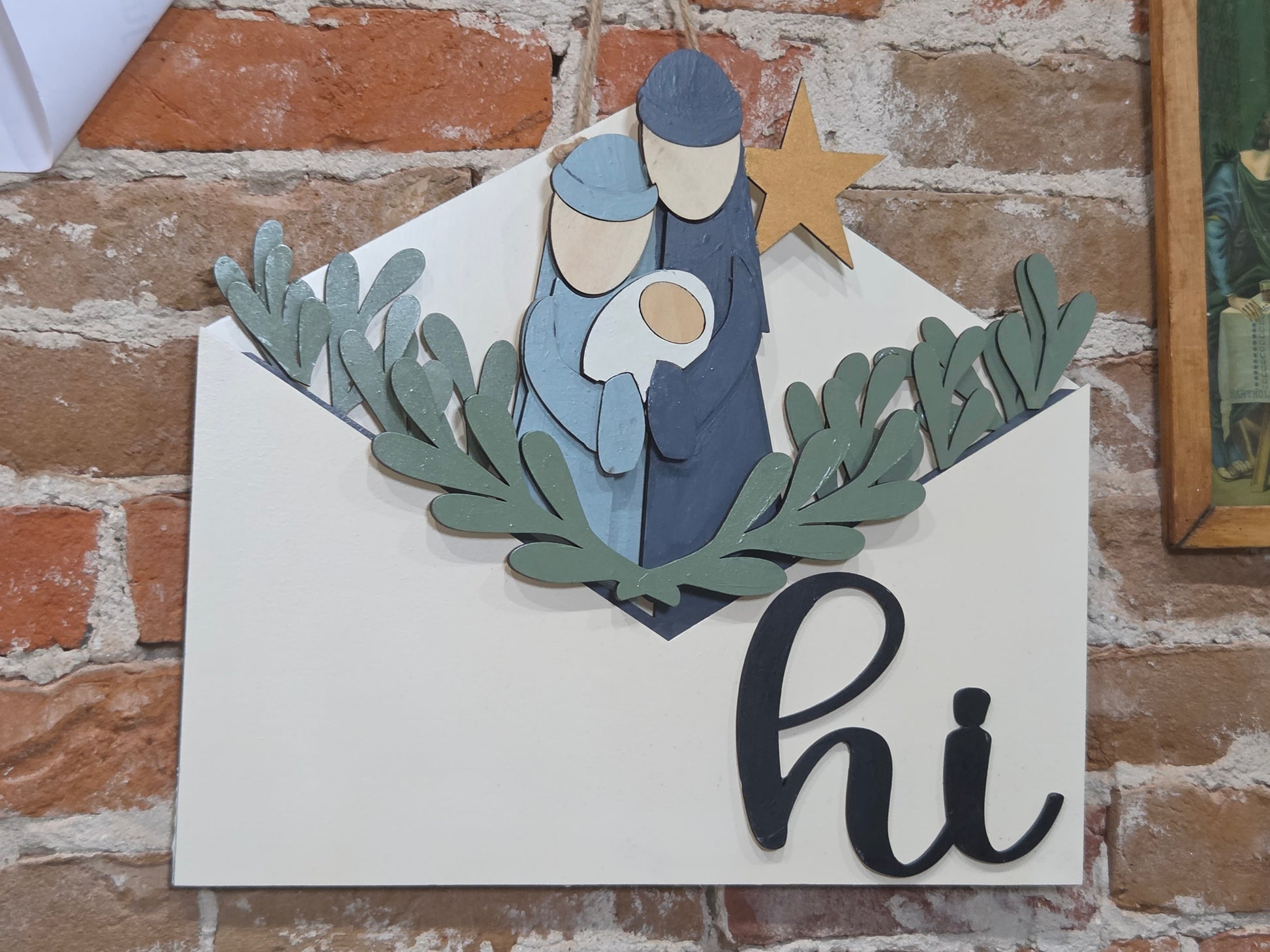 Holy Family Insert for Envelope Door Sign *sign sold seperately* EI10