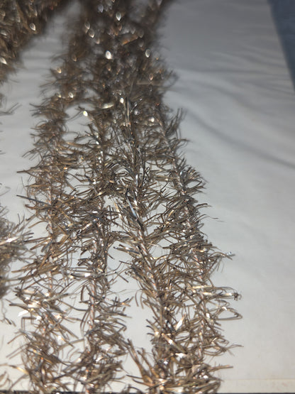 Antique Wire Tinsel Garland AS IS hg6