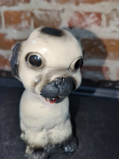 Vintage chalkware dog cw34