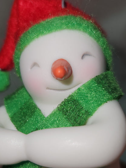 Hallmark Keepsake Ornament Merry Wishes Snowman Limited Edition 2014 ho111