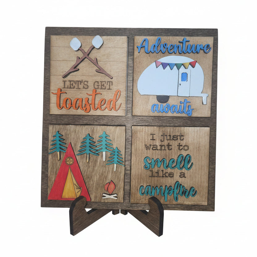 Camping Sunner Insert Kit for Interchangeable Frame Can Fit Arch, Rectangle, or Square Frame FRAMES SOLD SEPARATELY if03