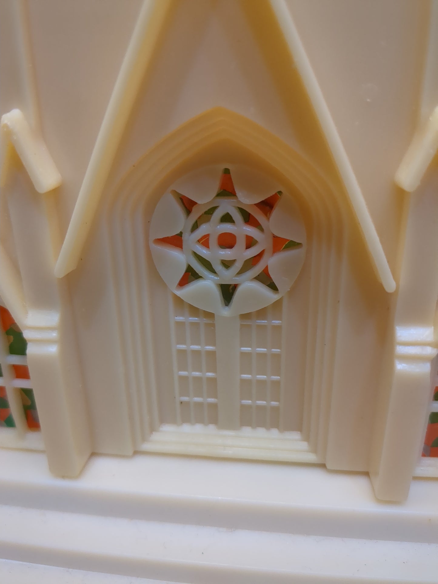 Vintage Musical Church Plays Silent Night AS IS Does Not Light Up Hong Kong
