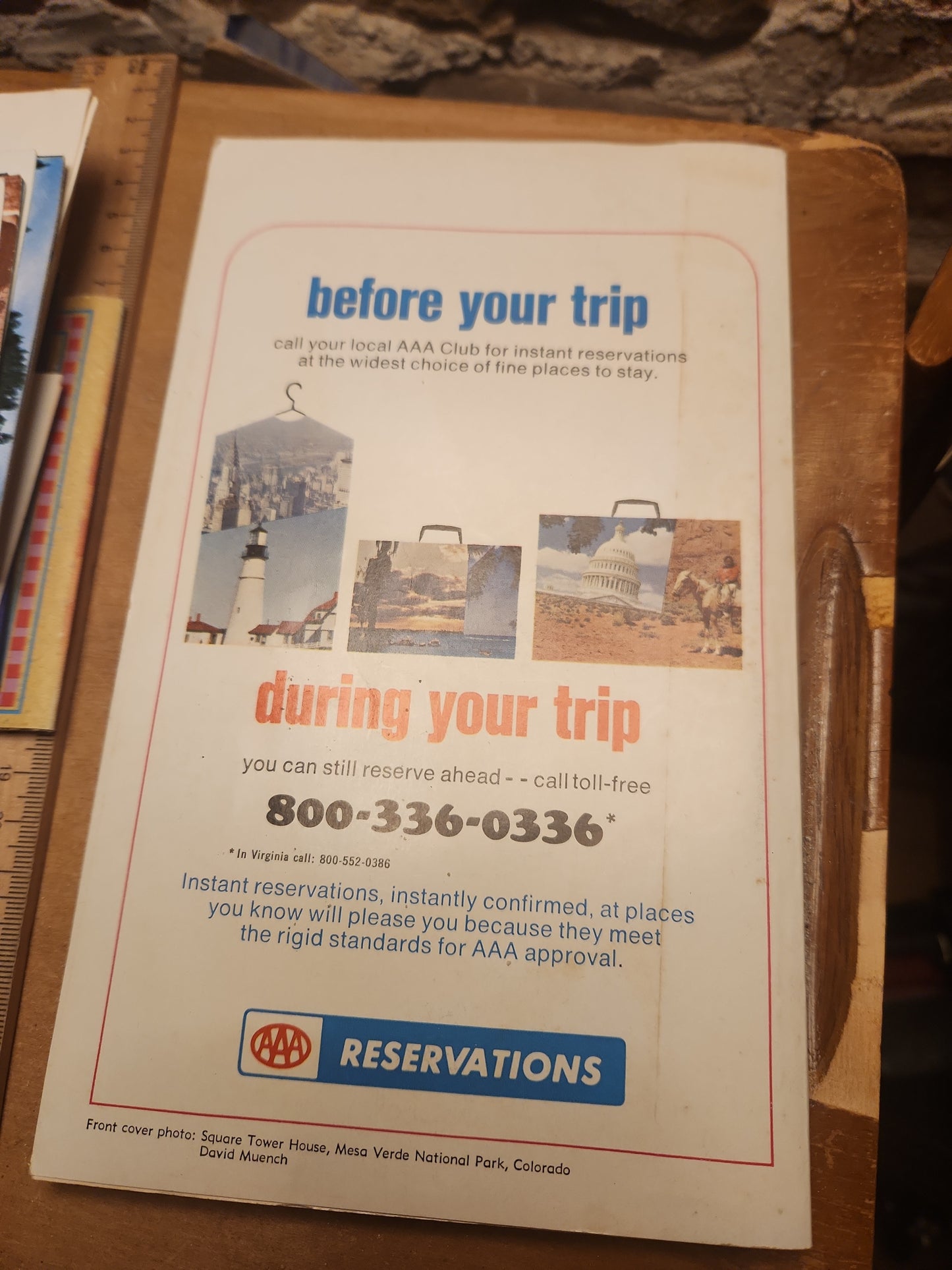 Vintage 1971-1972 AAA Set of 3 Tour Books North Central, Southwestern and South Central AS IS tb1