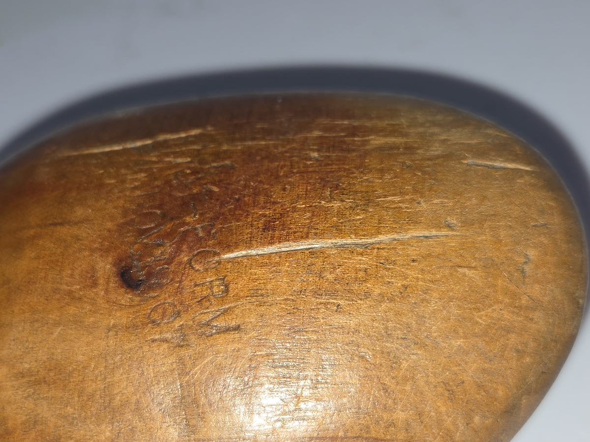 Antique Wooden Foot-Form Pat Nov 1907 Sock Darner Hand Stiching Knitting Vintage vss7