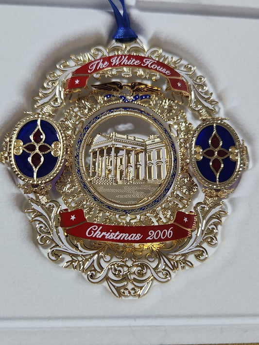 The White House Historical Association Collectible Christmas Ornament 2006 President Chester A. Arthur wh2006