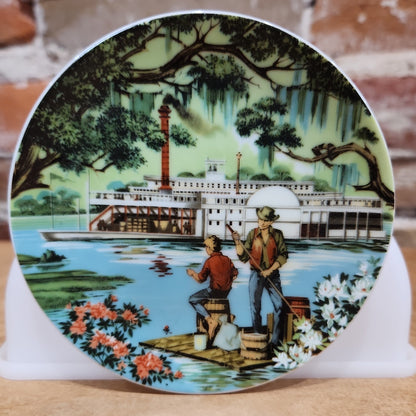 Vintage Avon American Portraits Plate Collection Set of 4 Don Scheffler 1985 ap7