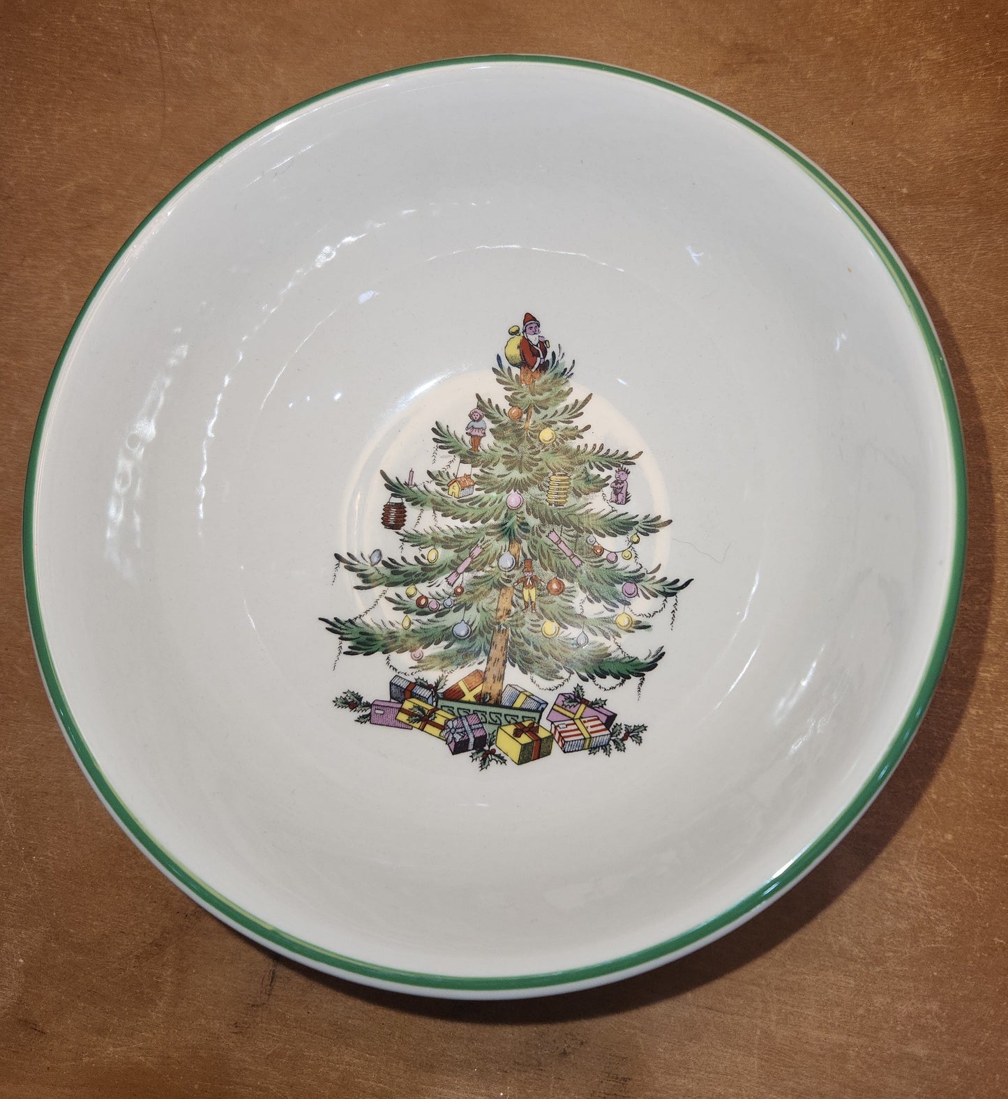 Spode 7" Small Bowl Christmas Tree Garland Pattern 2005 Made in China sp02