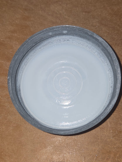 00235 Vintage Quart Jar Ball Perfect Mason Cornflowet Blue Glass Ball Zinc Lid jar099
