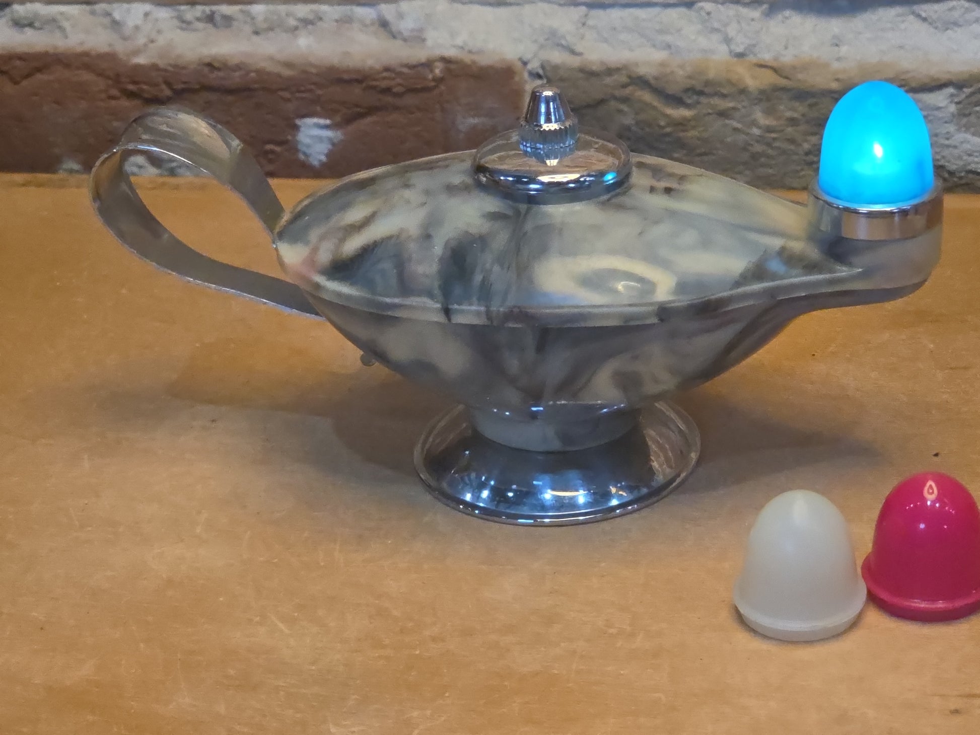 Vintage Balloon Brand Night Lamp Balloon Brand Made in Hong Kong British Empire AS IS read description cl76