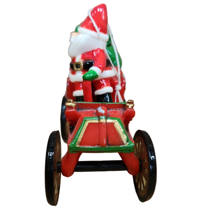 Hallmark 1979 Here Comes Santa Santa's Motor Car Ornament; #1 in Series;