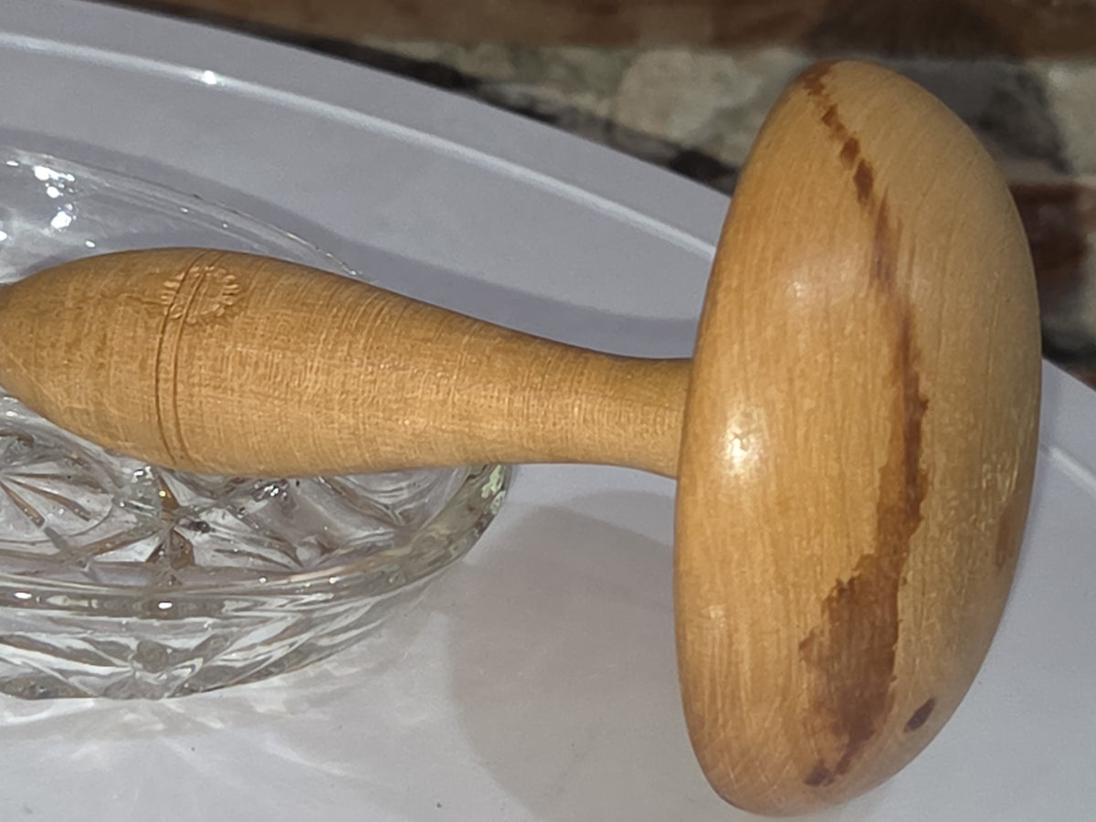 Vintage Wooden Darning Mushroom Hand Sewing Wood Form wf8