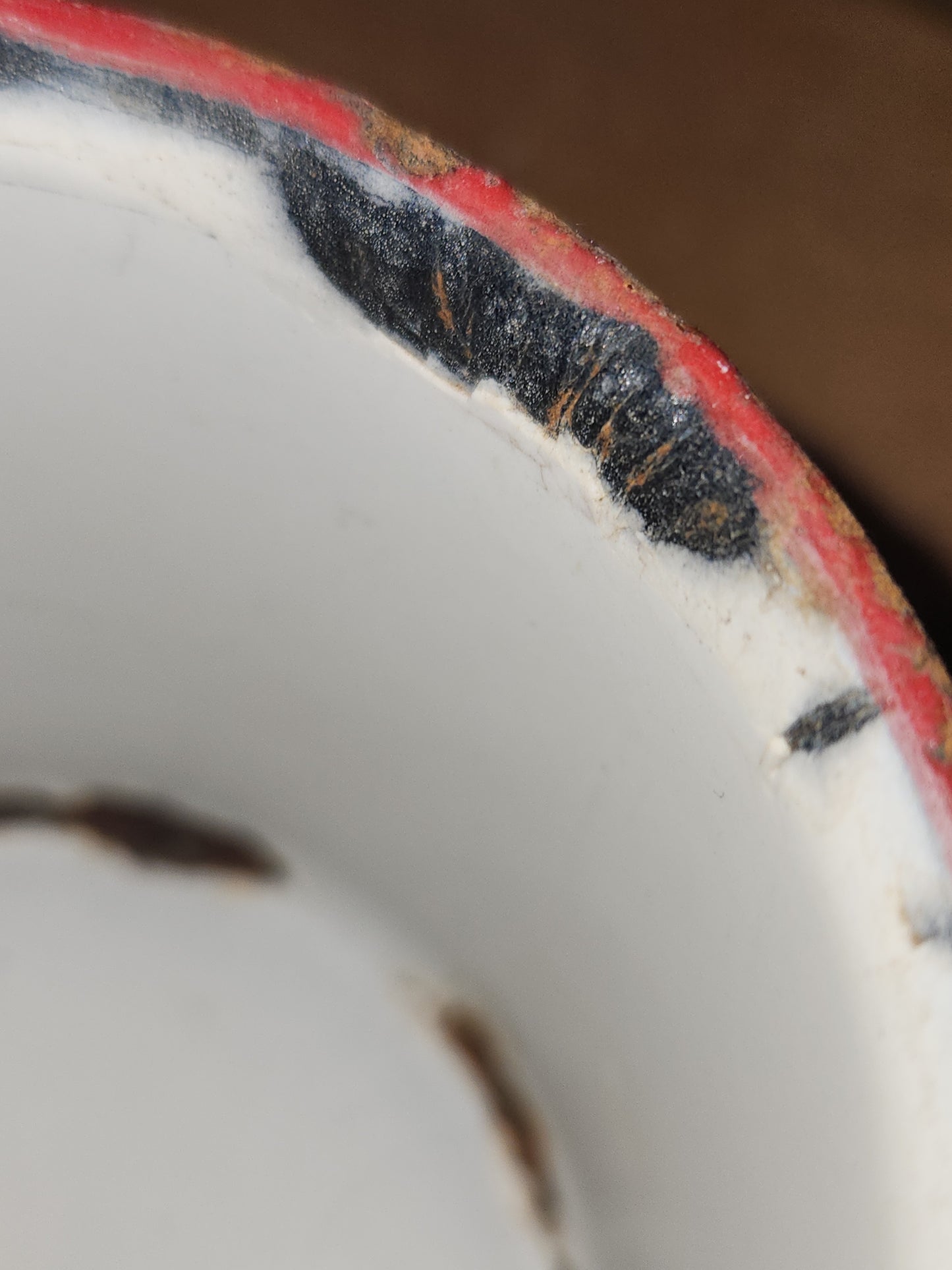 Vintage Enamelware Cup 2 3/4" Tall ew03