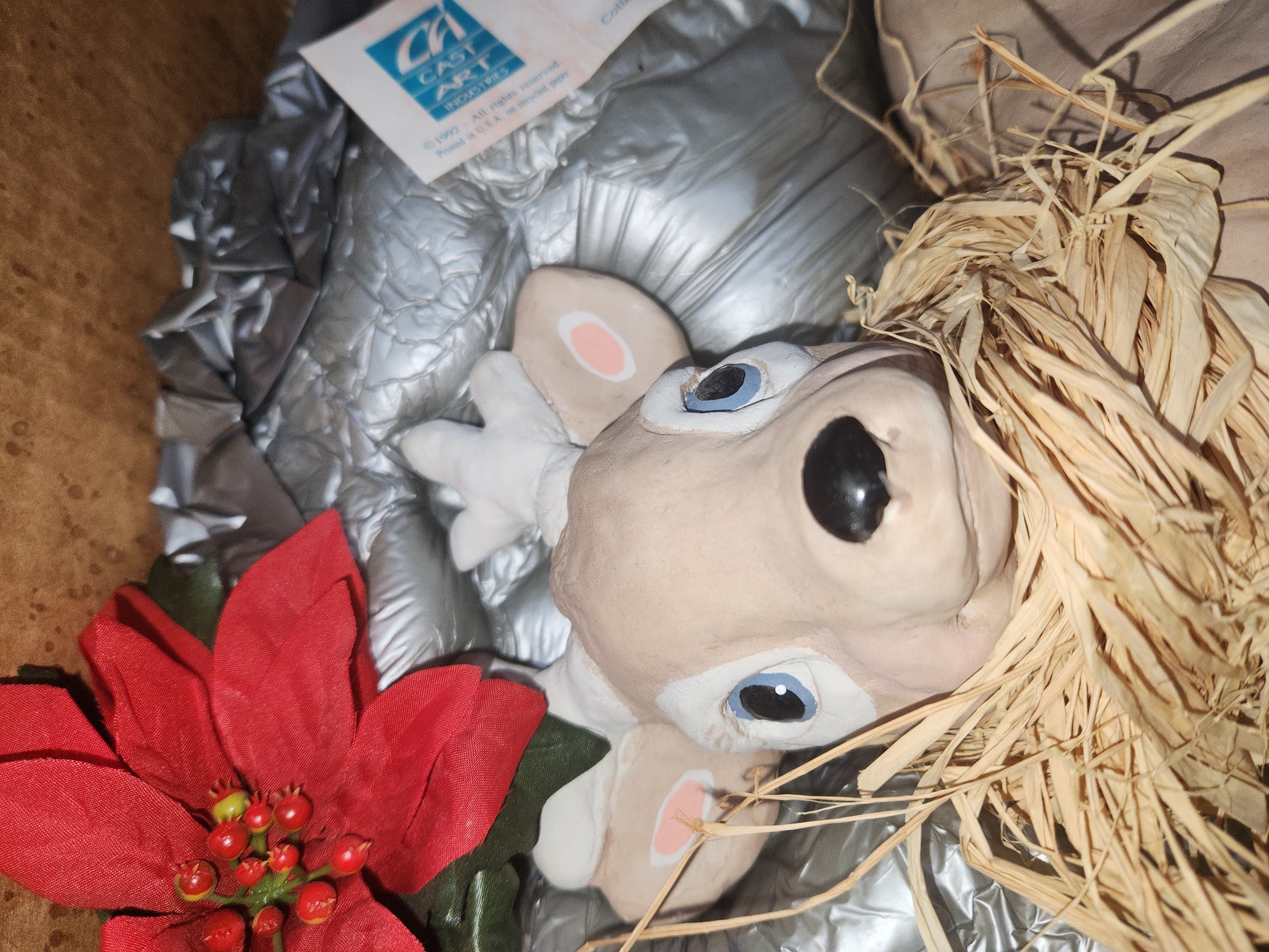 Vintage Dreamsicles Prancer Reindeer Kristin Haynes Cast Art Industries Has Original Box