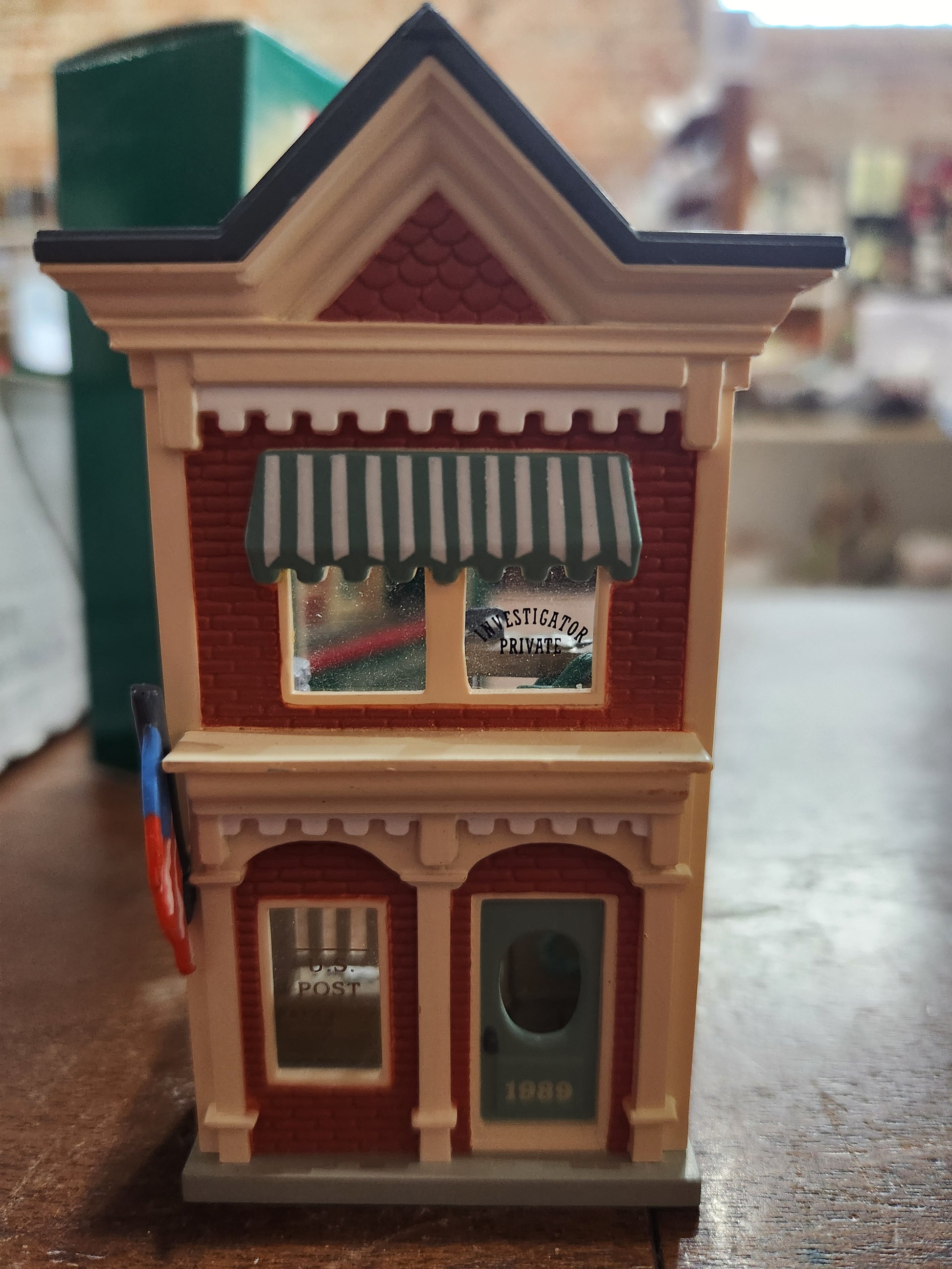 HH1989 US Post Office Ornament Hallmark Nostalgic Houses NO BOX