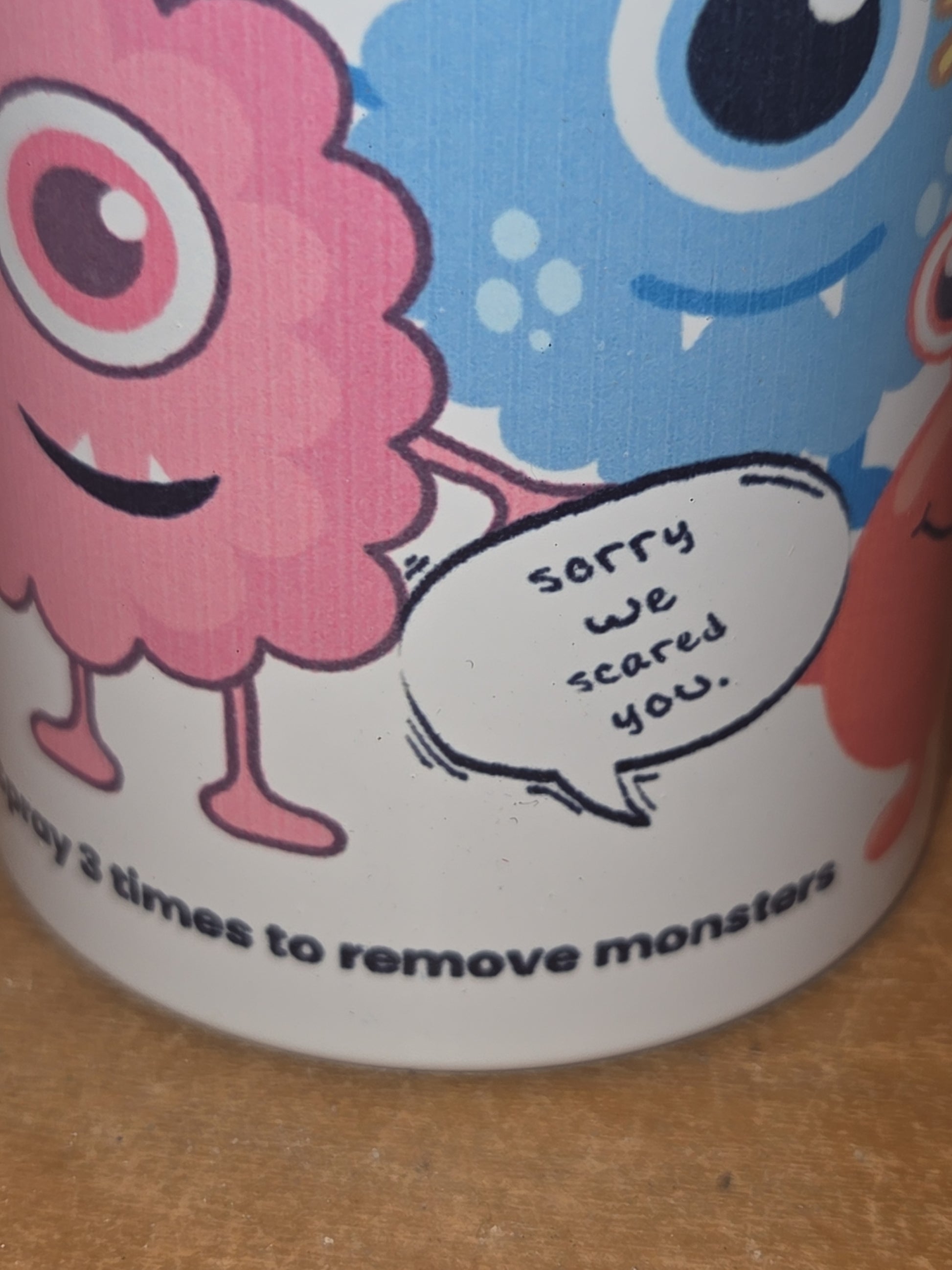 Monster Removal Spray Empty Spray Bottle for Children to Scare Monsters Away and Tame Their Fear of Monsters. Sp1