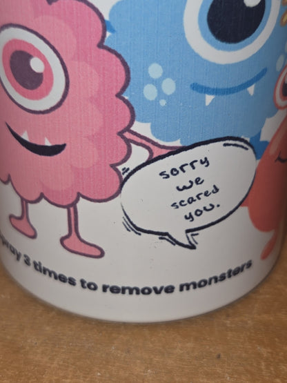 Monster Removal Spray Empty Spray Bottle for Children to Scare Monsters Away and Tame Their Fear of Monsters. Sp1