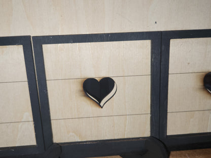 Interchangeable Rectangle Frame to hold Interchageable Insert Set DECORATIVE INSERT SET SOLD SEPARATELY CLEARANCE if9