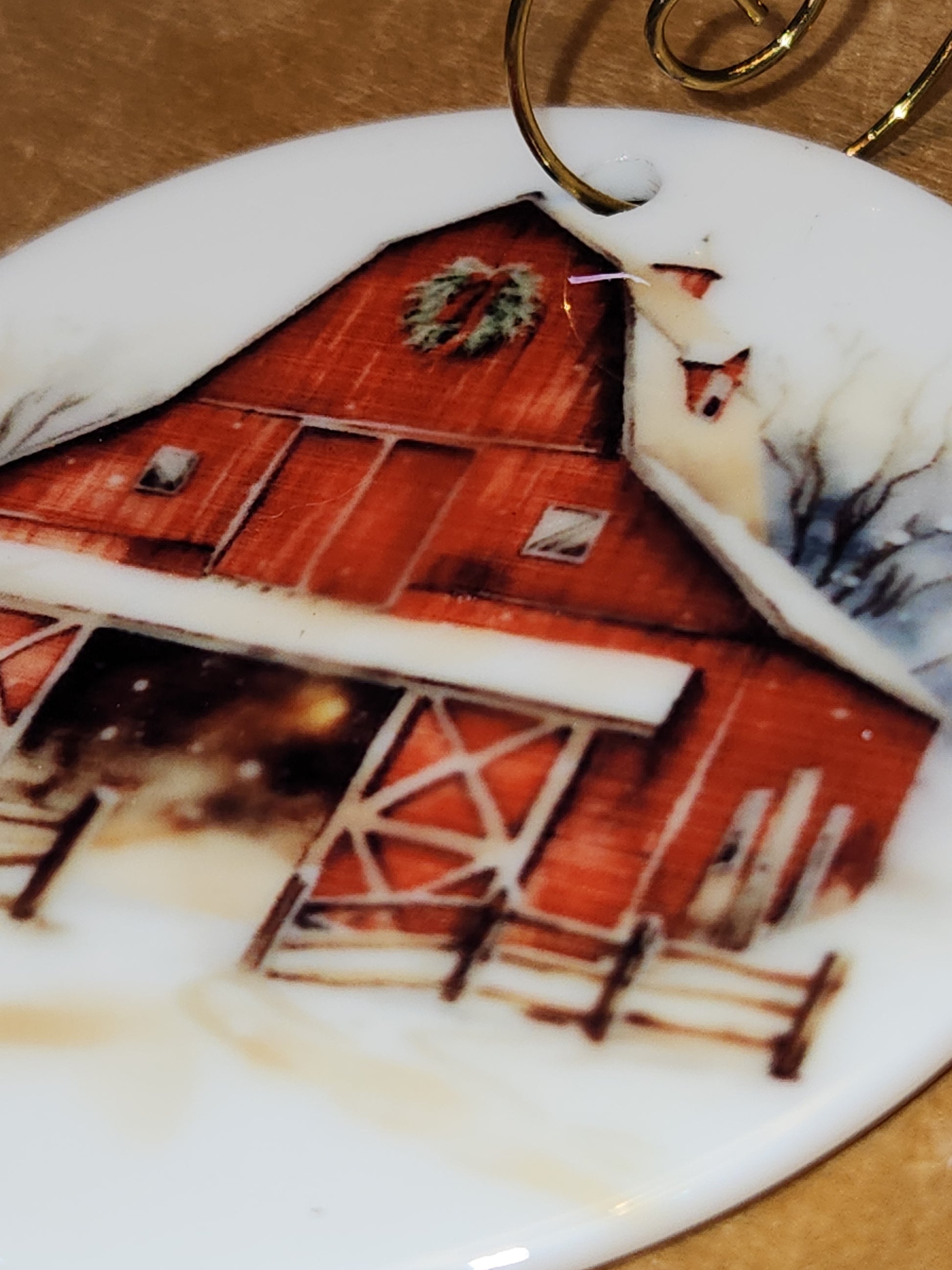 Custom Order Round Ornament, Car Charm, Rear-view Mirror Ornament for Holidays, Memorials, Events, or just fun for everyday