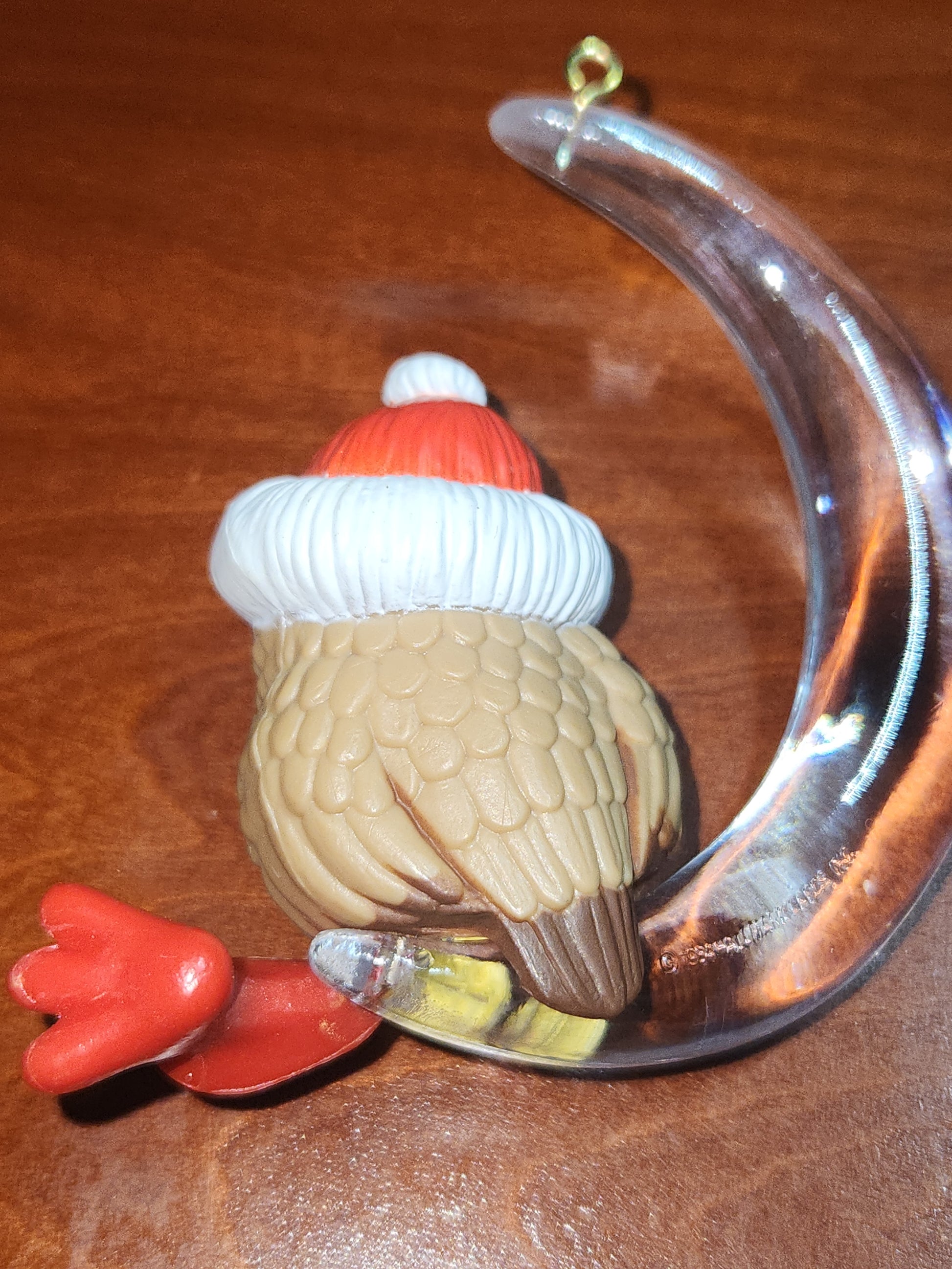 Vintage Hallmark Keepsake Ornament Miniature Christmas Owl 1984 NO BOX